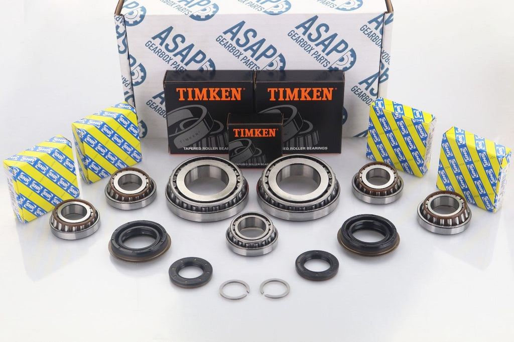 PF6 PA0 PK4 Gearbox Bearing & Seal Rebuild Kit - SNR Uprated, Excludes Diff Bearings