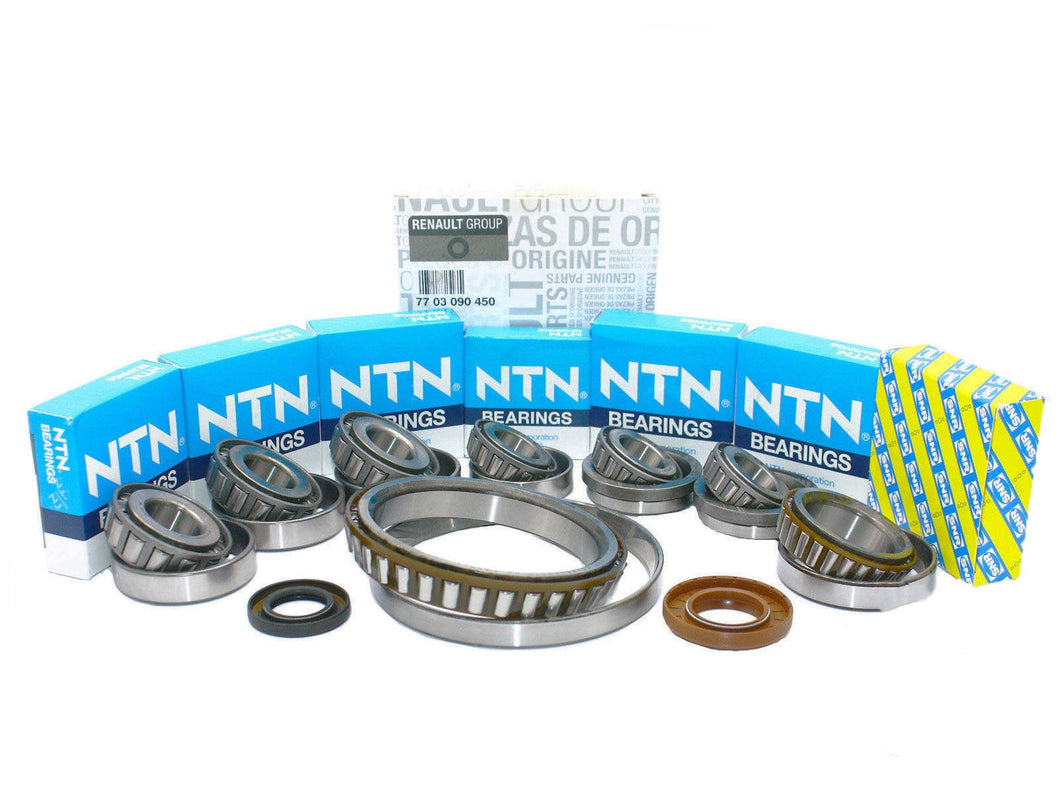 Renault Trafic 1.9 D PK5 & PK6 Gearbox 3 Bolt Uprated Bearing & Seal Rebuild Kit